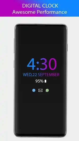 Play Always on Display Clock Screen as an online game Always on Display Clock Screen with UptoPlay