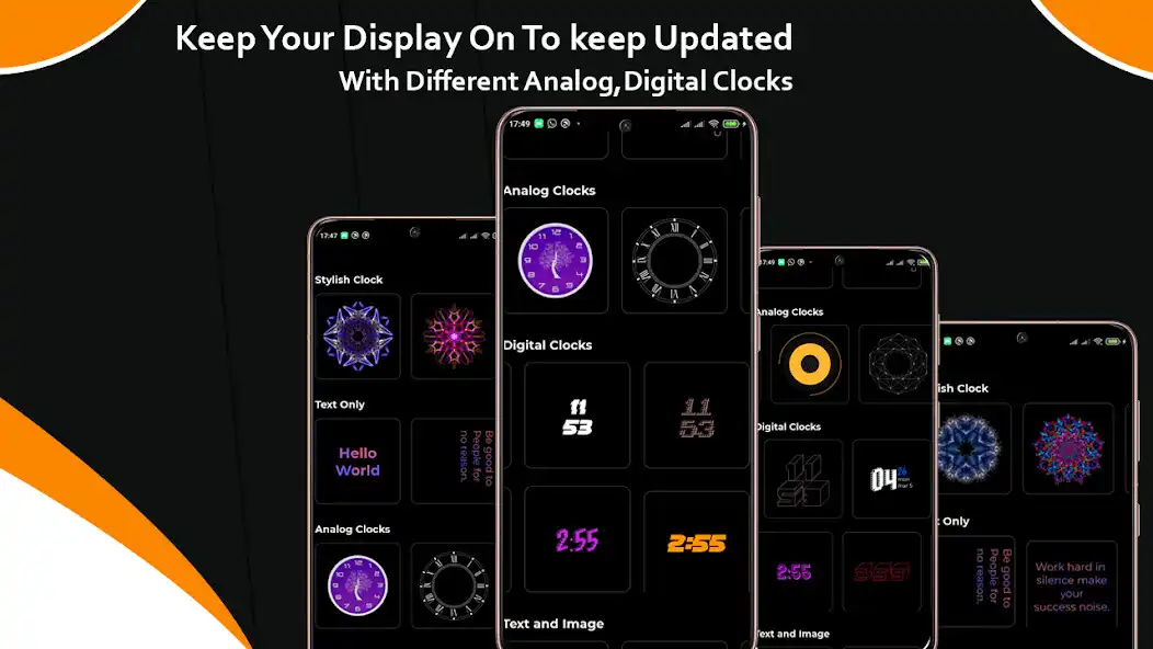 Play Always On Display Clock Widget as an online game Always On Display Clock Widget with UptoPlay