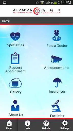 Play APK Al Zahra Hospital App  and enjoy Al Zahra Hospital App with UptoPlay com.multivision.alzahra