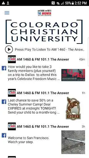 Play AM1460 & FM101.1 The Answer  and enjoy AM1460 & FM101.1 The Answer with UptoPlay