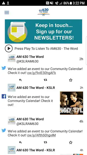 Play AM 630 The Word  and enjoy AM 630 The Word with UptoPlay