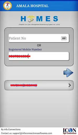 Play APK Amala Hospital Appointment  and enjoy Amala Hospital Appointment with UptoPlay com.infoconnectionssoftwares.booking