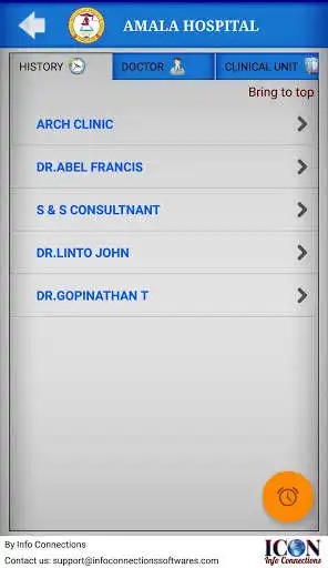 Play APK Amala Hospital Appointment  and enjoy Amala Hospital Appointment with UptoPlay com.infoconnectionssoftwares.booking