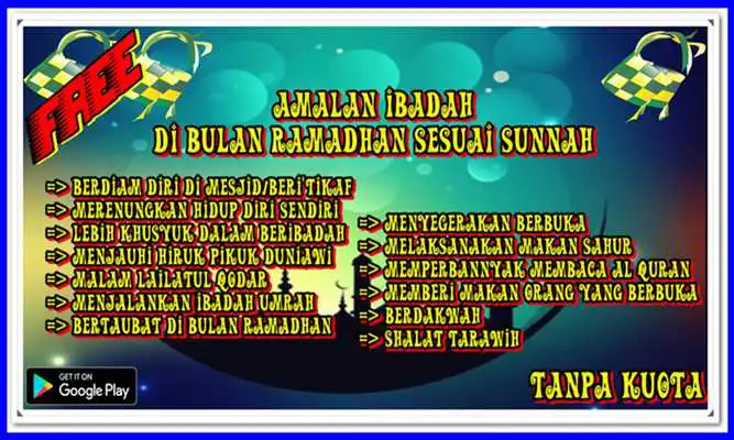 Play Amalan Di Bulan Ramadhan