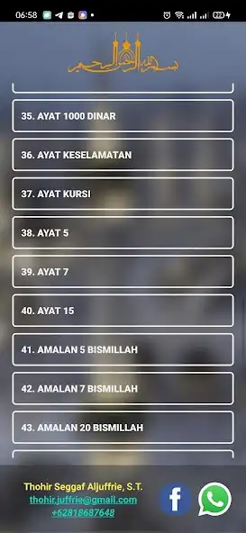 Play Amalan Mutiara  Doa as an online game Amalan Mutiara  Doa with UptoPlay