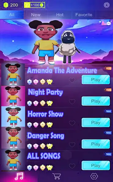 Play Amanda Adventure Neon Tiles  and enjoy Amanda Adventure Neon Tiles with UptoPlay