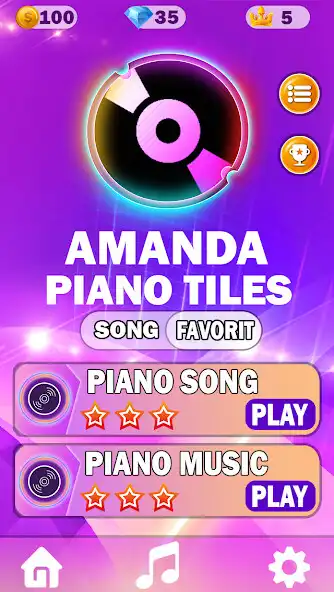 Play Amanda Adventure Piano Tiles  and enjoy Amanda Adventure Piano Tiles with UptoPlay