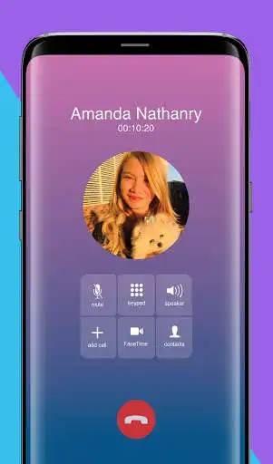 Play Amanda Nathanry Fake Call as an online game Amanda Nathanry Fake Call with UptoPlay
