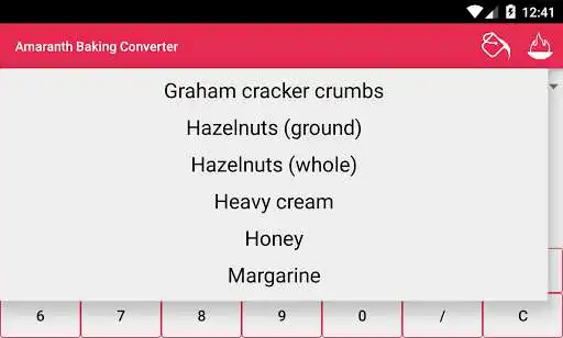 Play Amaranth Baking Converter