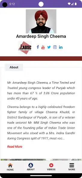 Play Amardeep Singh Cheema  and enjoy Amardeep Singh Cheema with UptoPlay