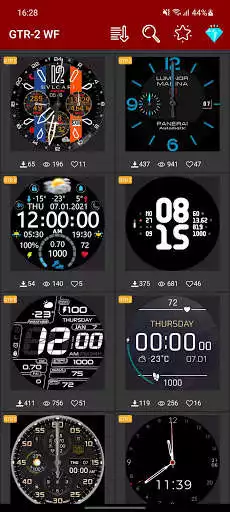 Play Amazfit GTR 2/2e - Watch Face  and enjoy Amazfit GTR 2/2e - Watch Face with UptoPlay
