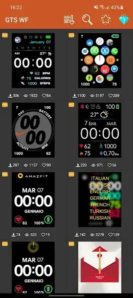 Play Amazfit GTS - Watch Face  and enjoy Amazfit GTS - Watch Face with UptoPlay