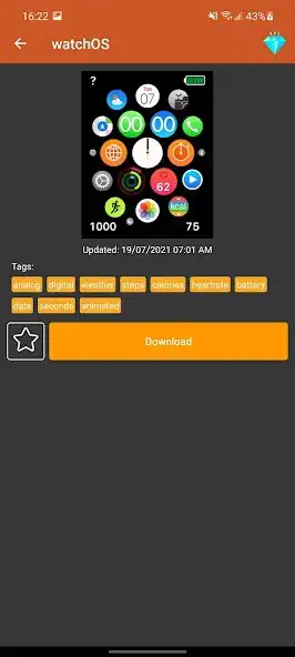 Play Amazfit GTS - Watch Face as an online game Amazfit GTS - Watch Face with UptoPlay