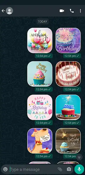 Play Amazing Birthday Wishes Sticke as an online game Amazing Birthday Wishes Sticke with UptoPlay
