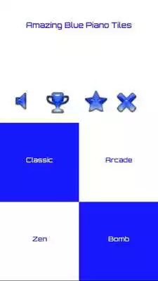 Play Amazing Blue Piano Tiles