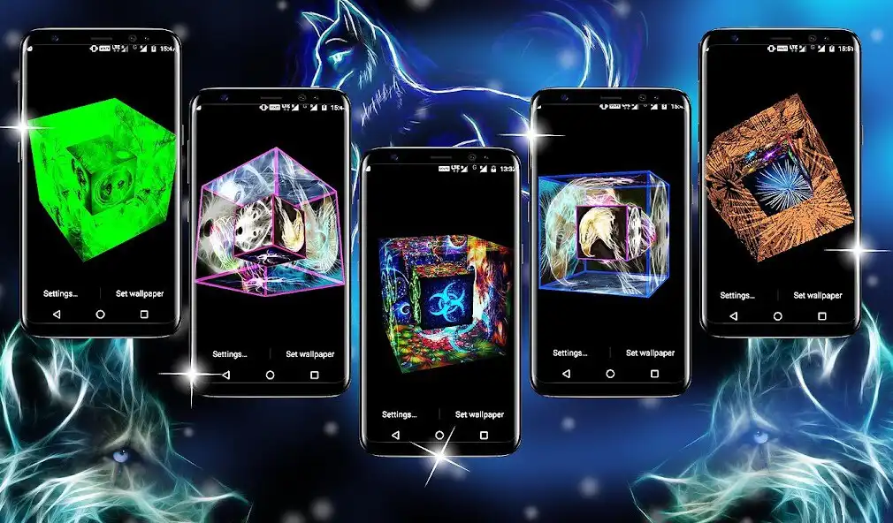 Play Amazing Cube Live Wallpaper Lite as an online game Amazing Cube Live Wallpaper Lite with UptoPlay