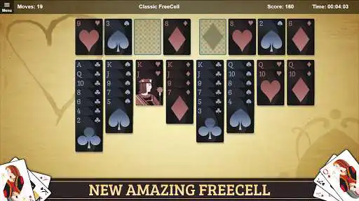 Play Amazing FreeCell Solitaire as an online game Amazing FreeCell Solitaire with UptoPlay