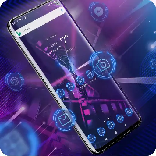 Play Amazing Futuristic Theme for Monadon Launcher APK