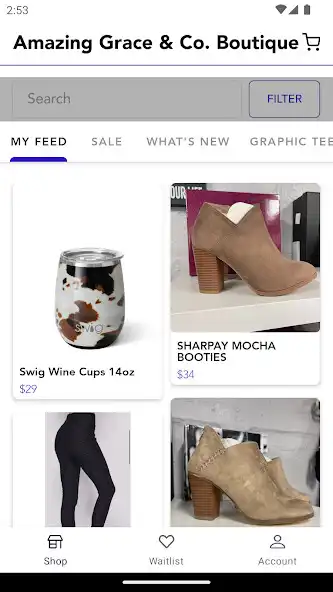 Play Amazing Grace  Co. Boutique  and enjoy Amazing Grace  Co. Boutique with UptoPlay
