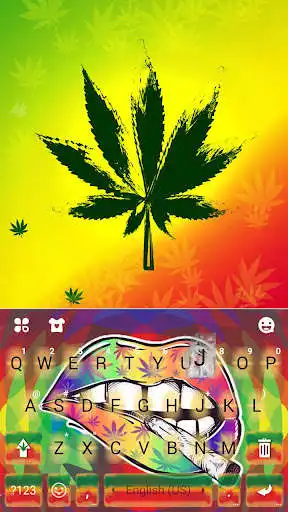 Play Amazing Leafy Weed Keyboard Theme  and enjoy Amazing Leafy Weed Keyboard Theme with UptoPlay