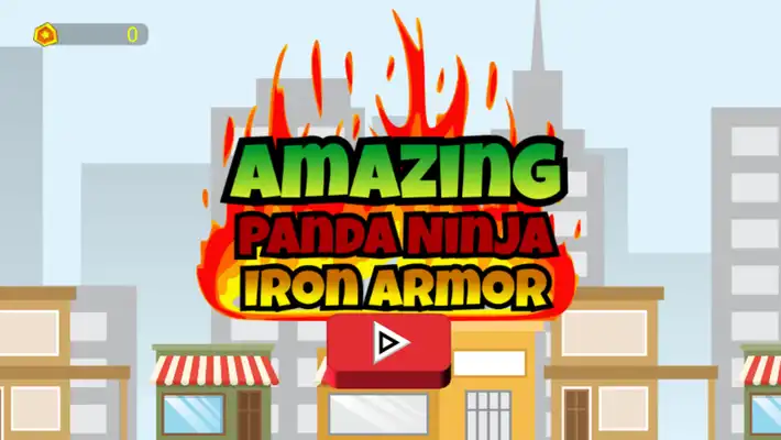 Play Amazing Panda Ninja Iron Armor