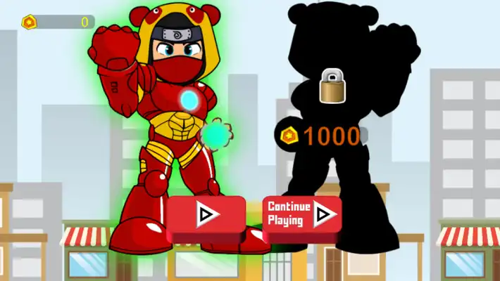 Play Amazing Panda Ninja Iron Armor