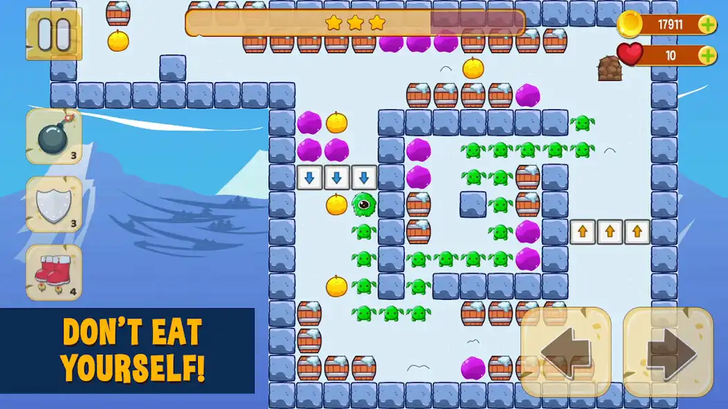 Play Amazing Snake as an online game Amazing Snake with UptoPlay