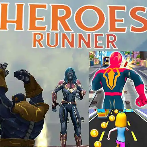 Play Amazing Super Heroes Running - Subway Runner APK