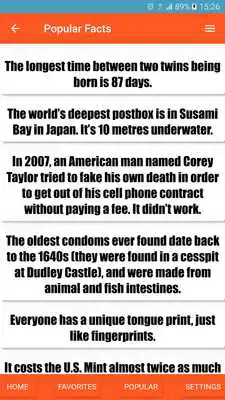 Play Amazing Surprising Facts