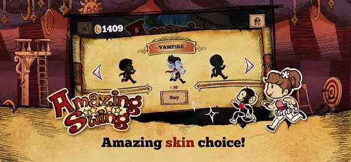 Play Amazing Swing: Monyet Horor as an online game Amazing Swing: Monyet Horor with UptoPlay