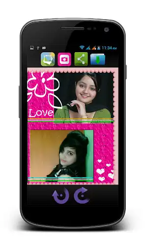 Play Amazing Valentine Photo Collage as an online game Amazing Valentine Photo Collage with UptoPlay