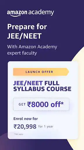 Play Amazon Academy - JEE/NEET Prep  and enjoy Amazon Academy - JEE/NEET Prep with UptoPlay
