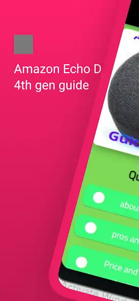 Play Amazon Echo Dot 4th gen guide  and enjoy Amazon Echo Dot 4th gen guide with UptoPlay