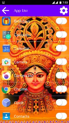 Play Ambe Maa App lock Theme