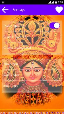 Play Ambe Maa App lock Theme