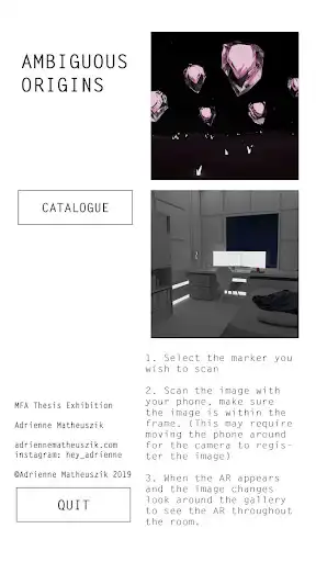 Play Ambiguous Origins - Exhibition AR App  and enjoy Ambiguous Origins - Exhibition AR App with UptoPlay