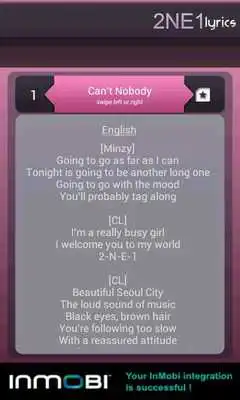 Play Ambrosia Lyrics - 2NE1