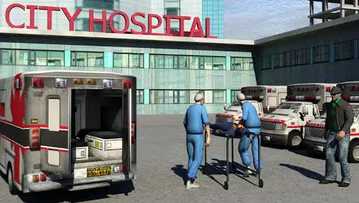 Play Ambulance Driver 3d Parking as an online game Ambulance Driver 3d Parking with UptoPlay