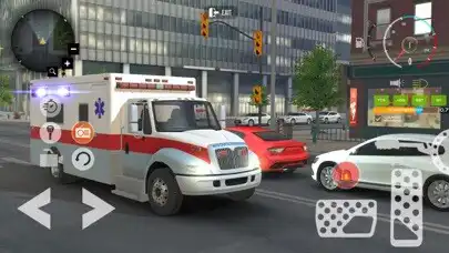 Play Ambulance Game Car Driving Sim  and enjoy Ambulance Game Car Driving Sim with UptoPlay