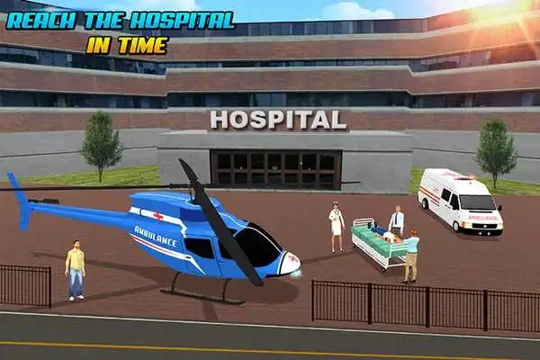 Play Ambulance Rescue  Helicopter Heroes