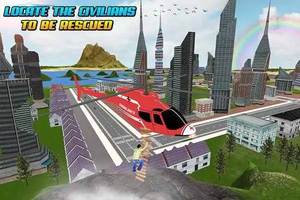 Play Ambulance Rescue  Helicopter Heroes
