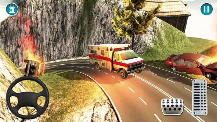Play Ambulance Rescue Simulator 2018