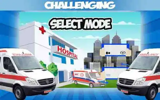 Play Ambulance Rush Driving as an online game Ambulance Rush Driving with UptoPlay