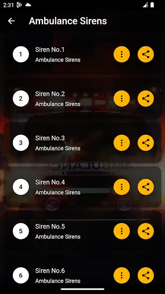 Play Ambulance Sirens  Ringtones as an online game Ambulance Sirens  Ringtones with UptoPlay