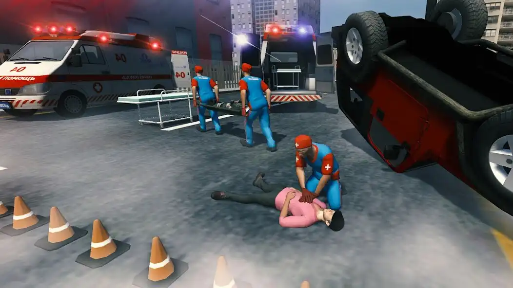 Play Ambulance Speed Race Mission  and enjoy Ambulance Speed Race Mission with UptoPlay