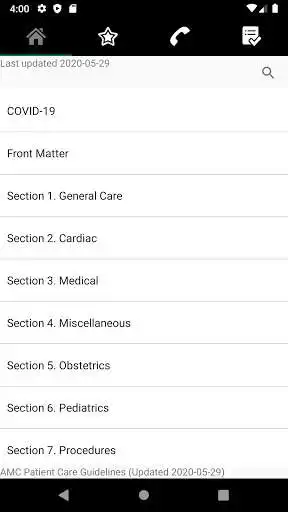 Play AMC Patient Care Guidelines  and enjoy AMC Patient Care Guidelines with UptoPlay