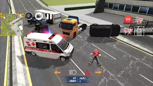 Play American Ambulance Emergency as an online game American Ambulance Emergency with UptoPlay