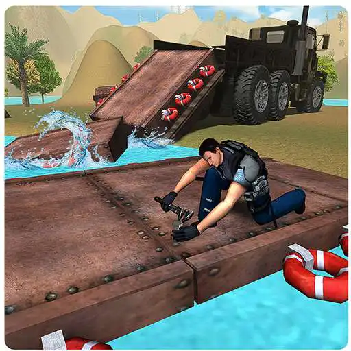 Play American Army Bridge Builder APK