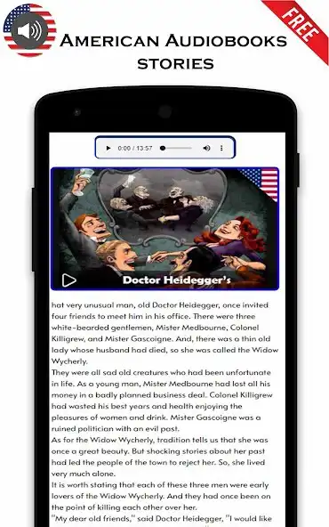 Play American Audiobooks stories  and enjoy American Audiobooks stories with UptoPlay