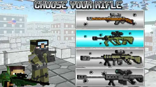 Play American Block Sniper Survival  and enjoy American Block Sniper Survival with UptoPlay